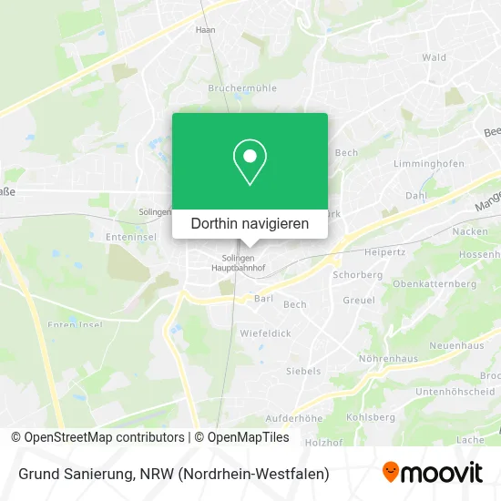 Grund Sanierung Karte