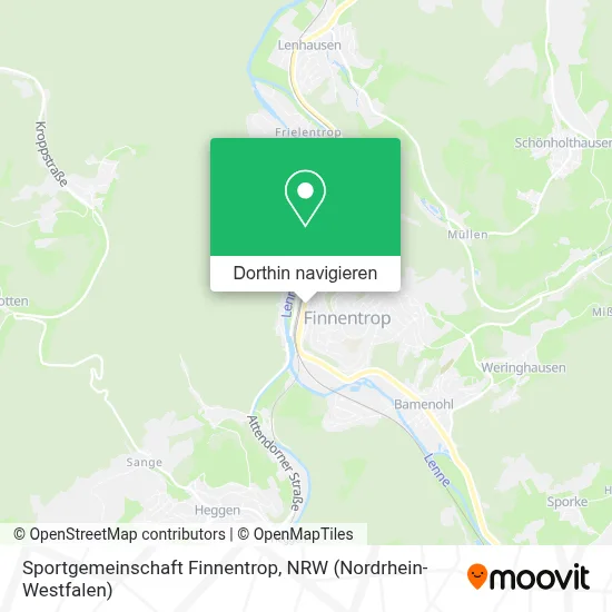 Sportgemeinschaft Finnentrop Karte