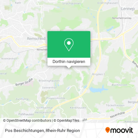 Pos Beschichtungen Karte