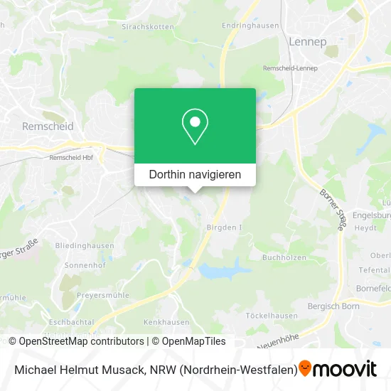 Michael Helmut Musack Karte