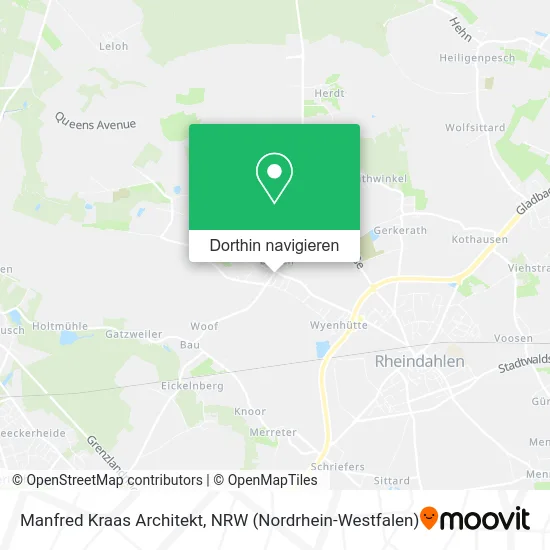 Manfred Kraas Architekt Karte