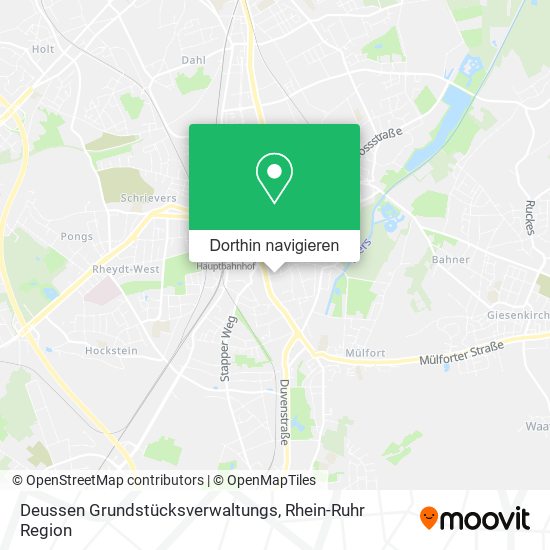 Deussen Grundstücksverwaltungs Karte