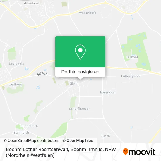 Boehm Lothar Rechtsanwalt, Boehm Irmhild Karte