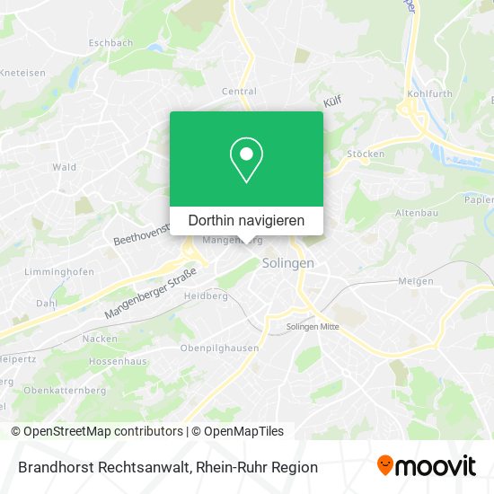 Brandhorst Rechtsanwalt Karte