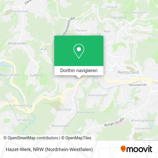 Hazet-Werk Karte