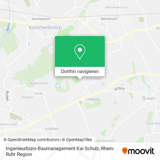 Ingenieurbüro-Baumanagement Kai Schulz Karte
