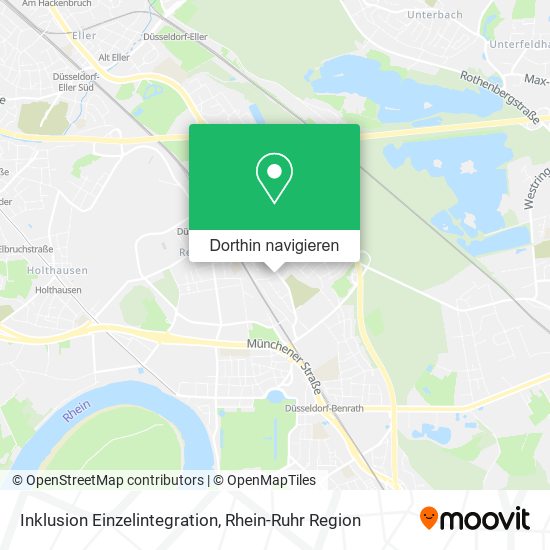 Inklusion Einzelintegration Karte