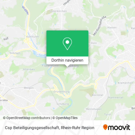 Csp Beteiligungsgesellschaft Karte