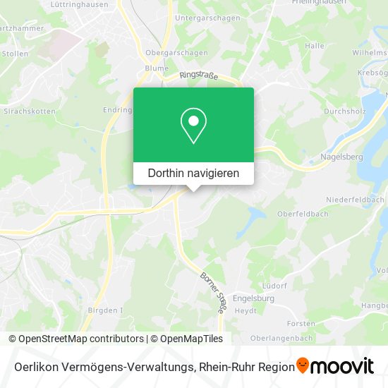 Oerlikon Vermögens-Verwaltungs Karte