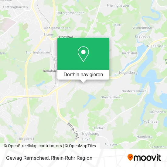 Gewag Remscheid Karte