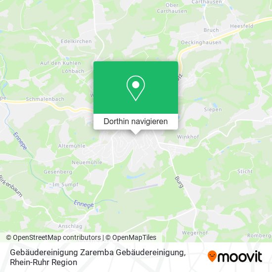 Gebäudereinigung Zaremba Gebäudereinigung Karte