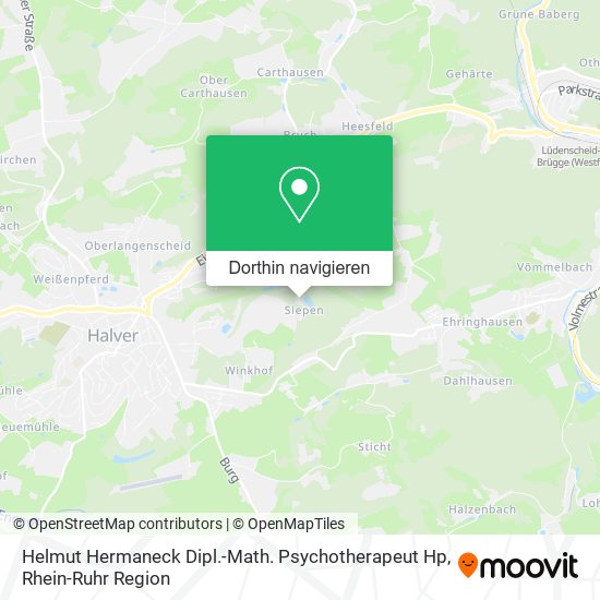 Helmut Hermaneck Dipl.-Math. Psychotherapeut Hp Karte