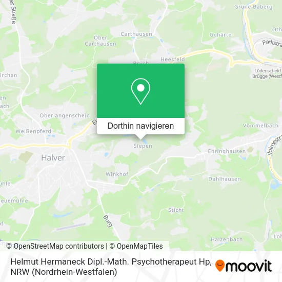 Helmut Hermaneck Dipl.-Math. Psychotherapeut Hp Karte