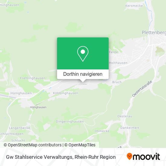 Gw Stahlservice Verwaltungs Karte