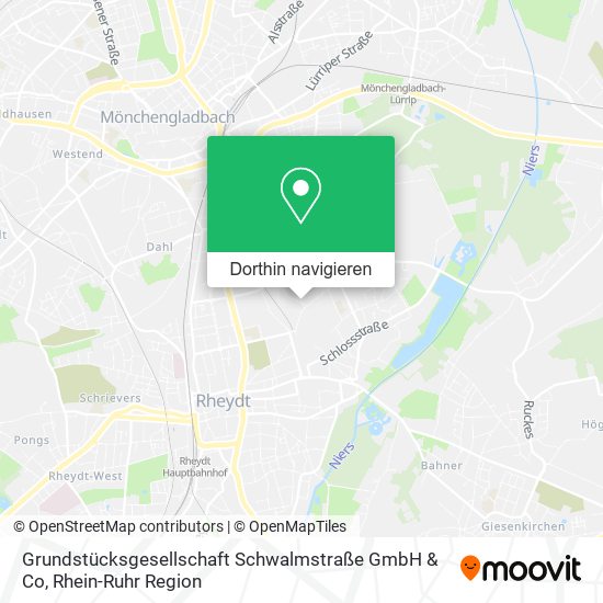 Grundstücksgesellschaft Schwalmstraße GmbH & Co Karte