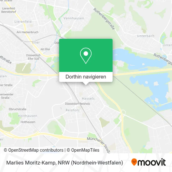 Marlies Moritz-Kamp Karte