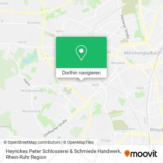 Heynckes Peter Schlosserei & Schmiede Handwerk Karte