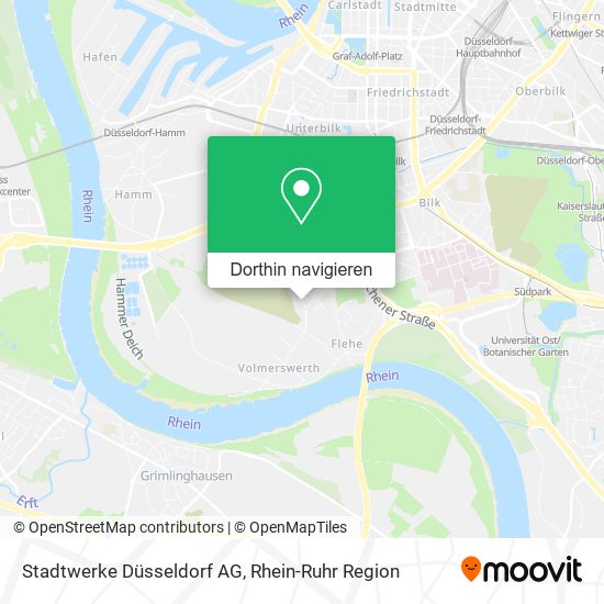 Stadtwerke Düsseldorf AG Karte