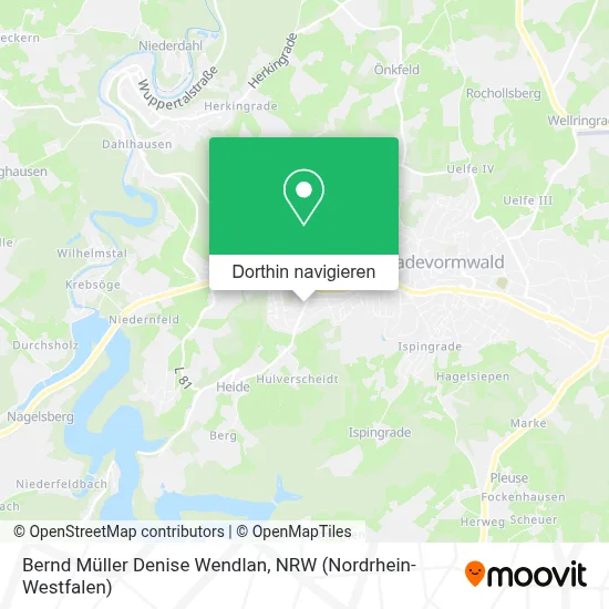 Bernd Müller Denise Wendlan Karte