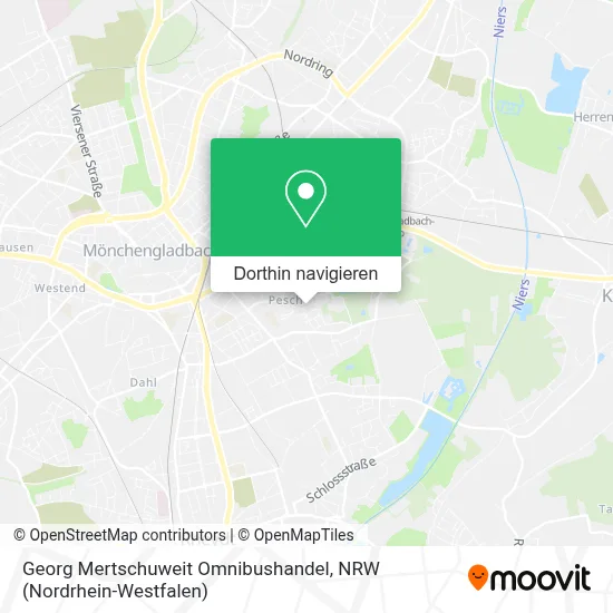 Georg Mertschuweit Omnibushandel Karte