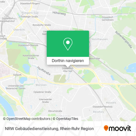 NRW Gebäudedienstleistung Karte
