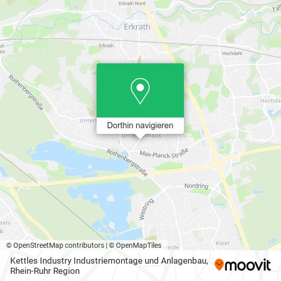 Kettles Industry Industriemontage und Anlagenbau Karte