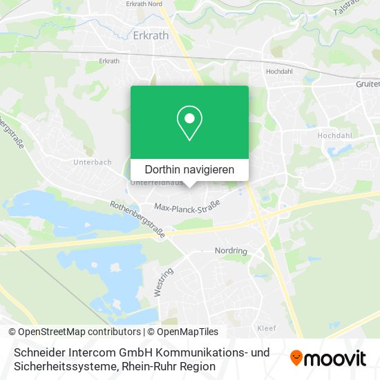 Schneider Intercom GmbH Kommunikations- und Sicherheitssysteme Karte