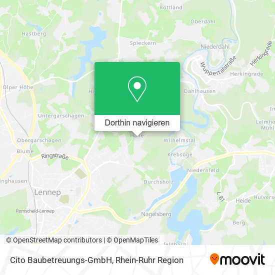 Cito Baubetreuungs-GmbH Karte