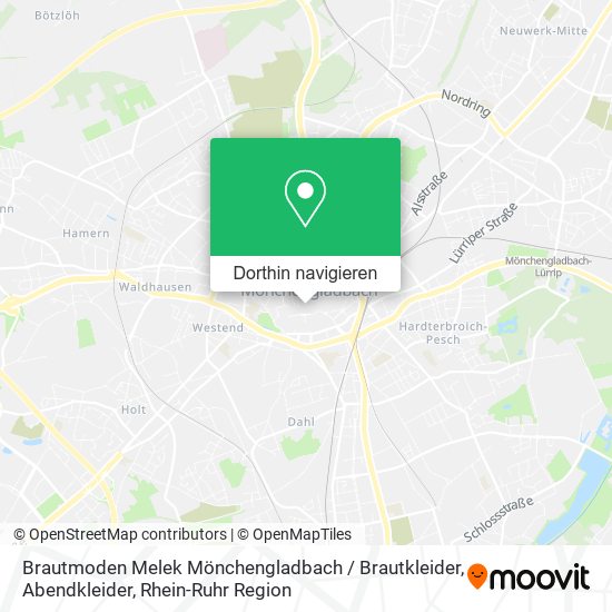 Brautmoden Melek Mönchengladbach / Brautkleider, Abendkleider Karte