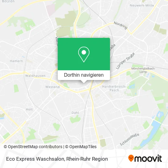 Eco Express Waschsalon Karte