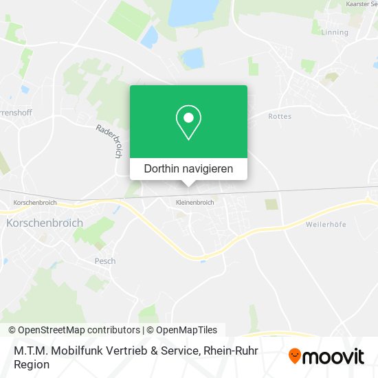 M.T.M. Mobilfunk Vertrieb & Service Karte