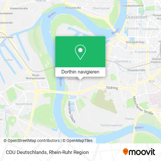 CDU Deutschlands Karte