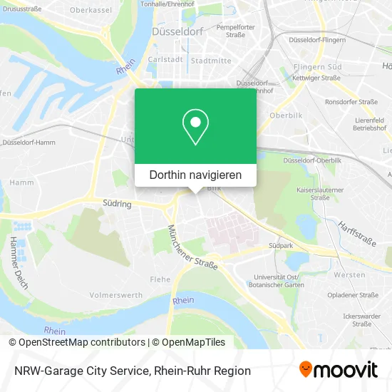 NRW-Garage City Service Karte