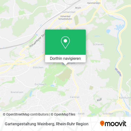Gartengestaltung Weinberg Karte