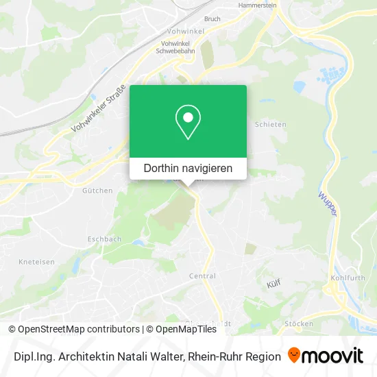 Dipl.Ing. Architektin Natali Walter Karte