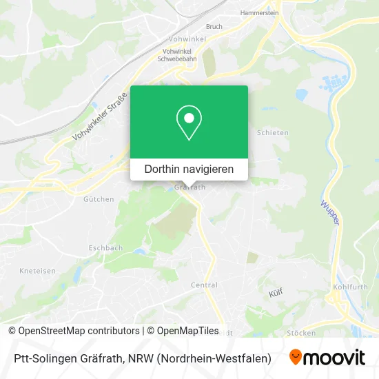 Ptt-Solingen Gräfrath Karte
