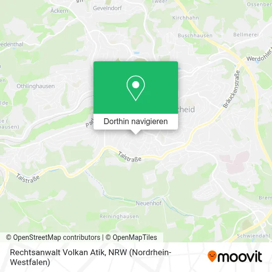 Rechtsanwalt Volkan Atik Karte