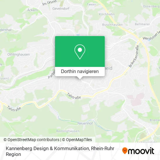 Kannenberg Design & Kommunikation Karte