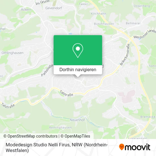 Modedesign Studio Nelli Firus Karte