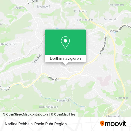 Nadine Rehbein Karte