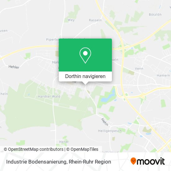 Industrie Bodensanierung Karte