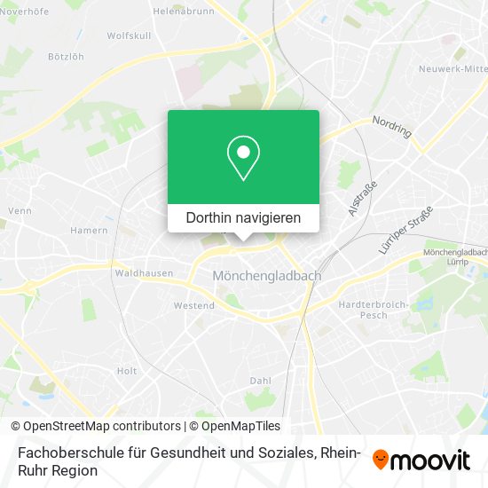 Fachoberschule für Gesundheit und Soziales Karte