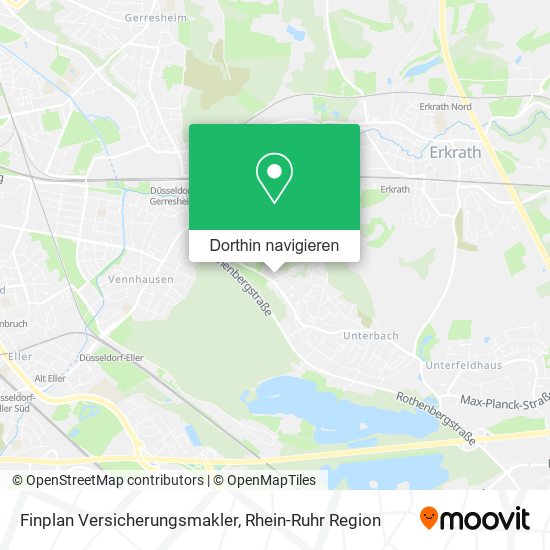 Finplan Versicherungsmakler Karte
