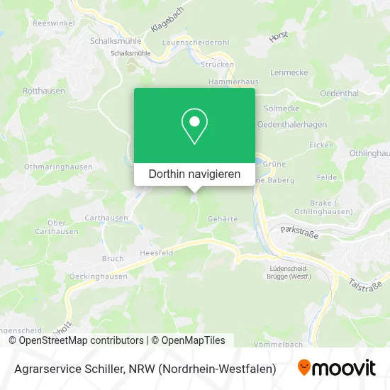 Agrarservice Schiller Karte