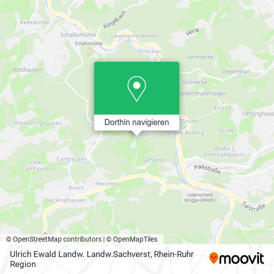 Ulrich Ewald Landw. Landw.Sachverst Karte