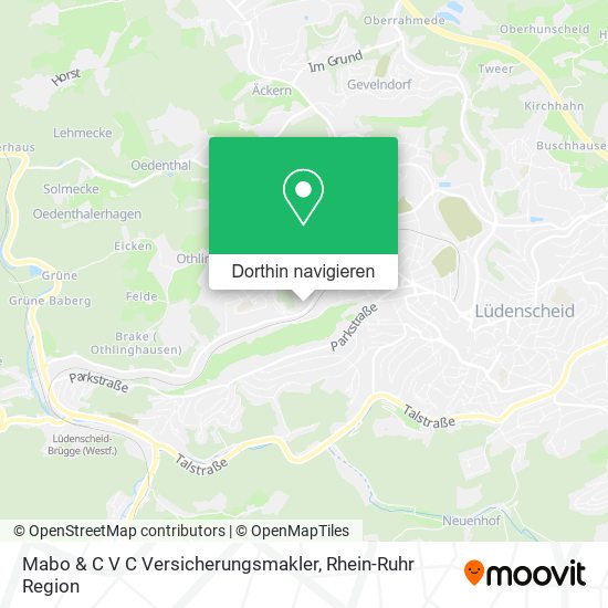 Mabo & C V C Versicherungsmakler Karte