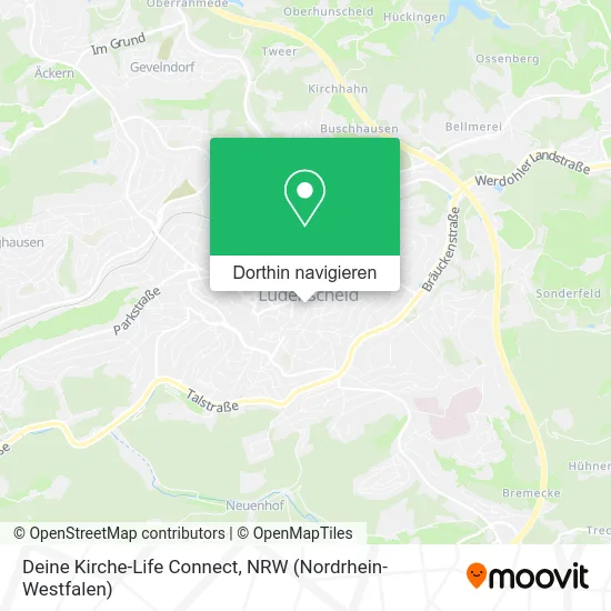 Deine Kirche-Life Connect Karte