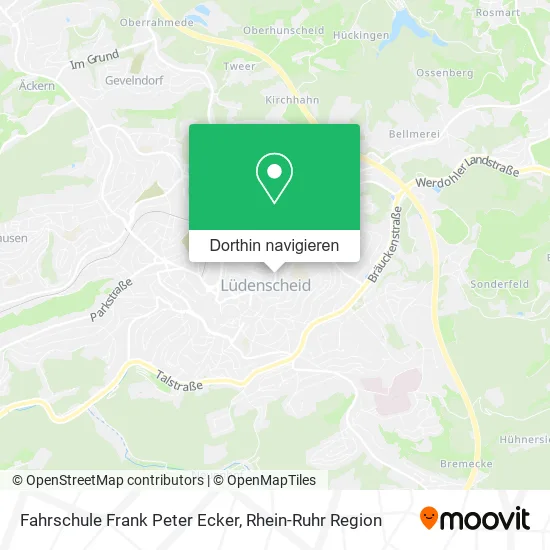 Fahrschule Frank Peter Ecker Karte