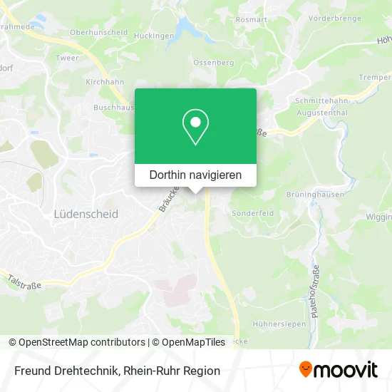 Freund Drehtechnik Karte