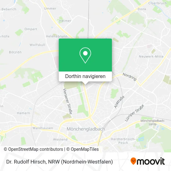 Dr. Rudolf Hirsch Karte